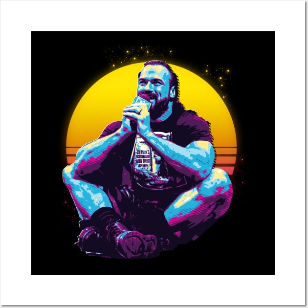 Funny Drew McIntyre WWE Wall Art by Suga Collection